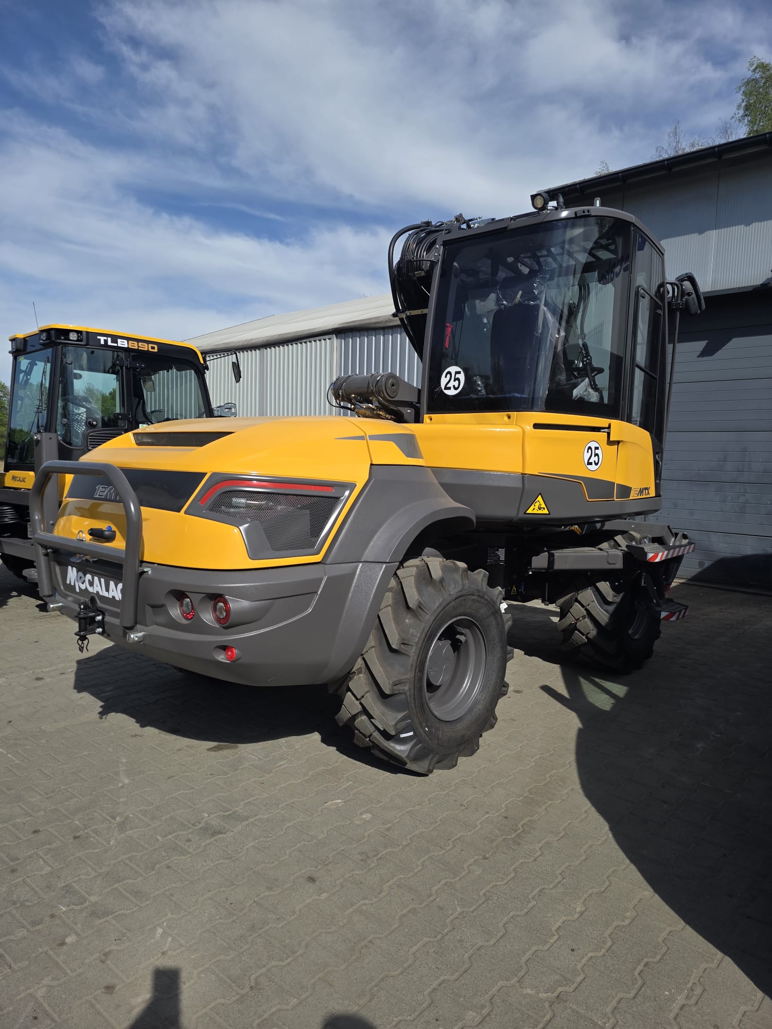 Koparka Mecalac 12MTX fabrycznie nowa 