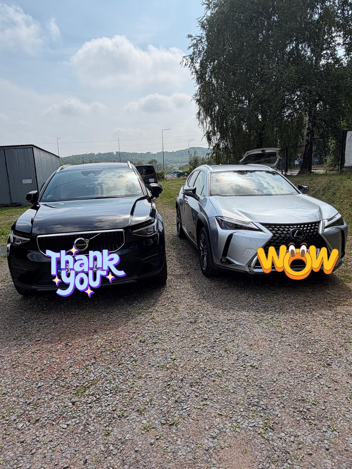 Lexus UX i Volvo XC40